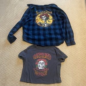 Grateful Dead bundle of 2 shirts